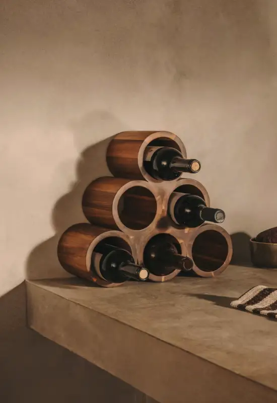 Weinregal Holz