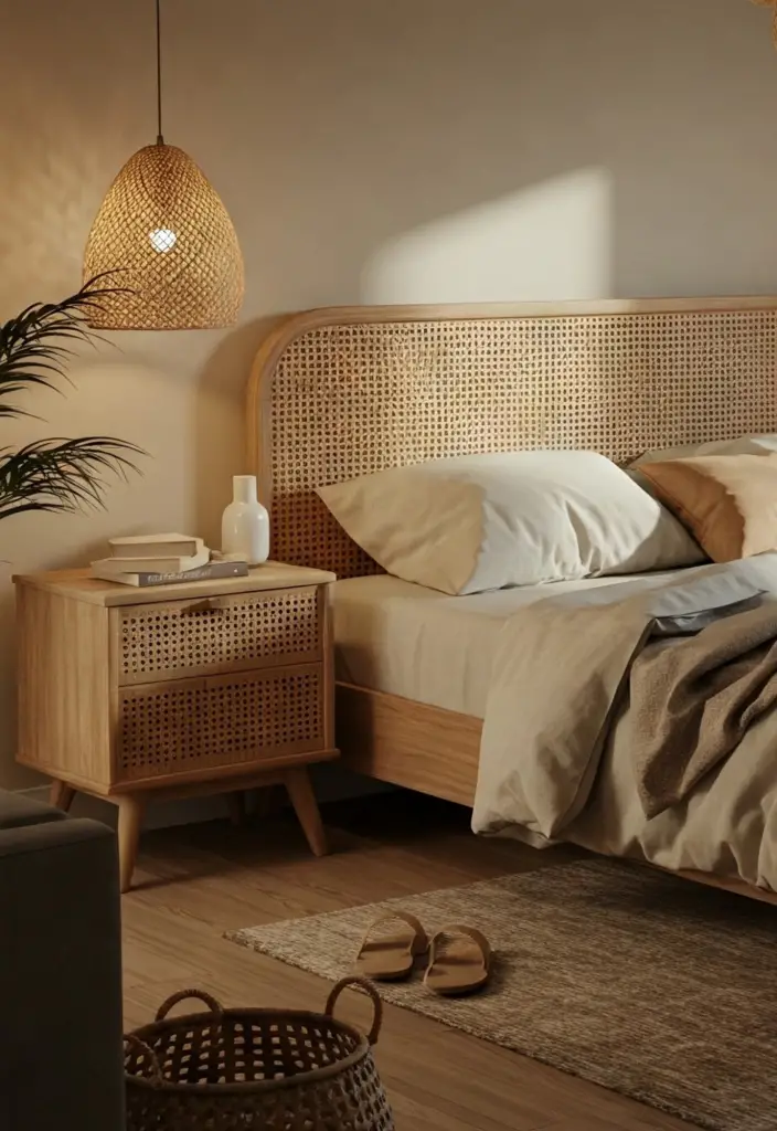 Schlafzimmer Natur Stil