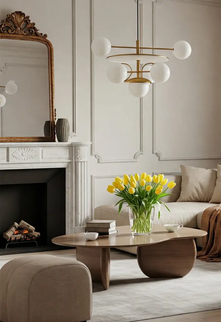 Wohnzimmer elegant modern