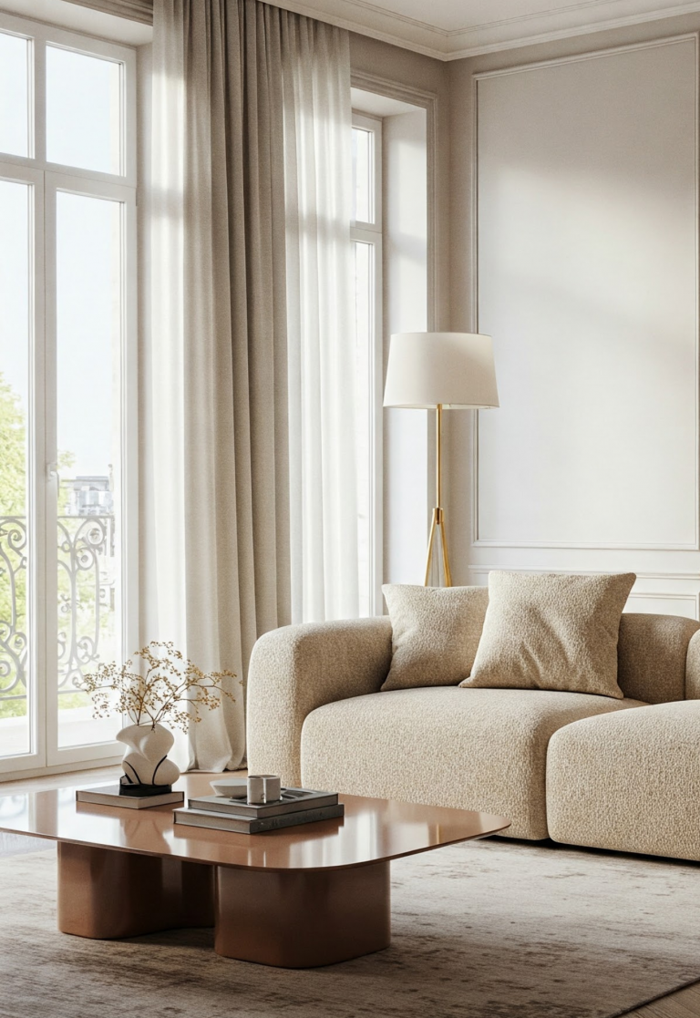 Wohnzimmer einrichten elegant modern - Studio Amé