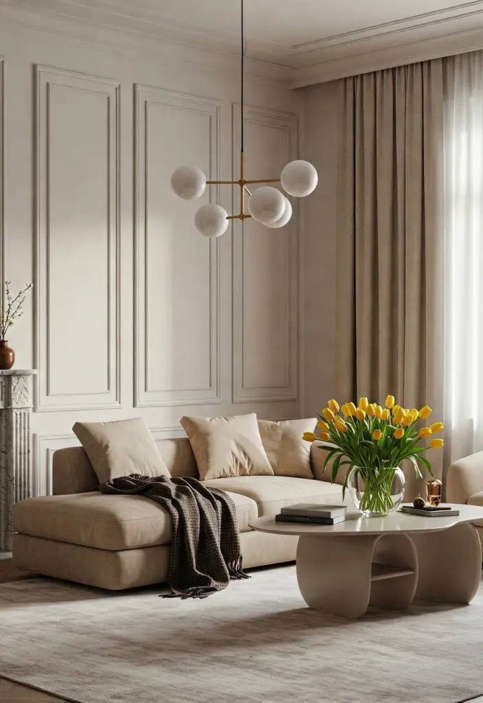 Elegantes modernes Wohnzimmer