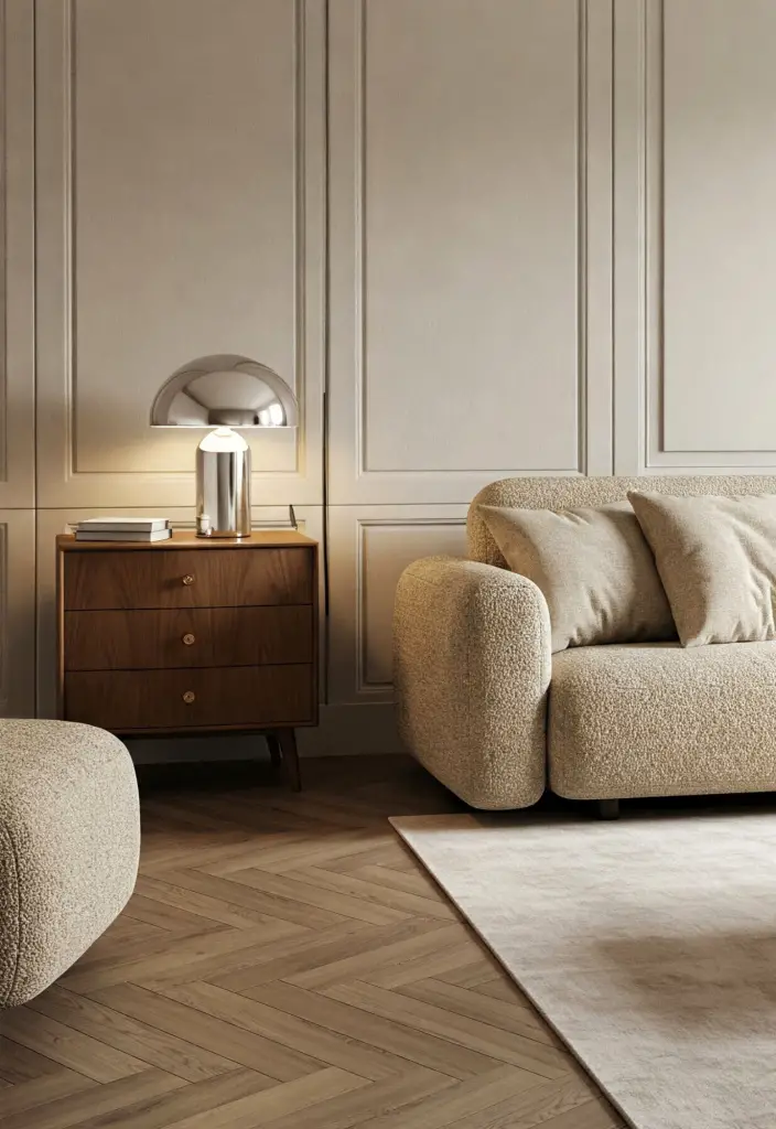 Wohnzimmer elegant Lampe