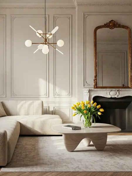 Wohnzimmer elegant einrichten