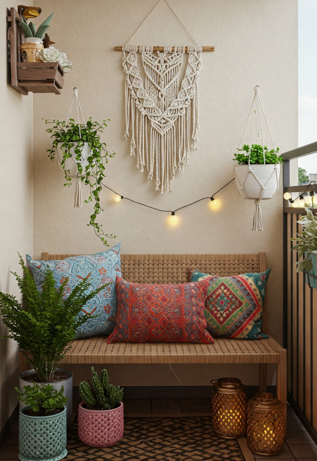 Boho Balkon - Studio Amé