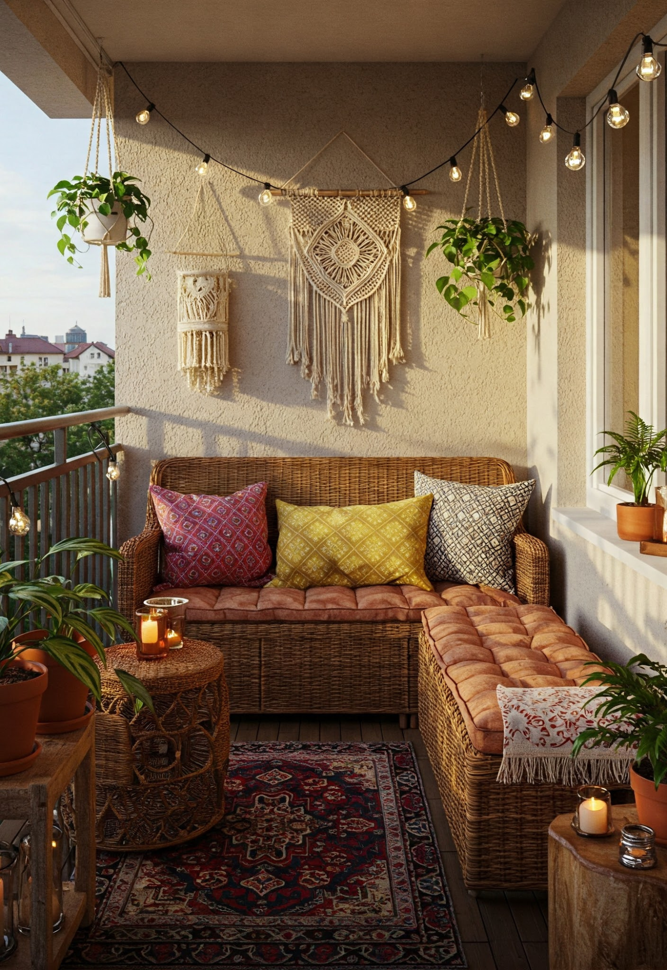Boho Balkon - Studio Amé